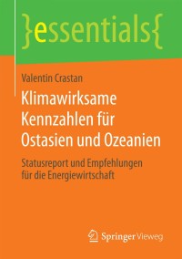 صورة الغلاف: Klimawirksame Kennzahlen für Ostasien und Ozeanien 9783658206116