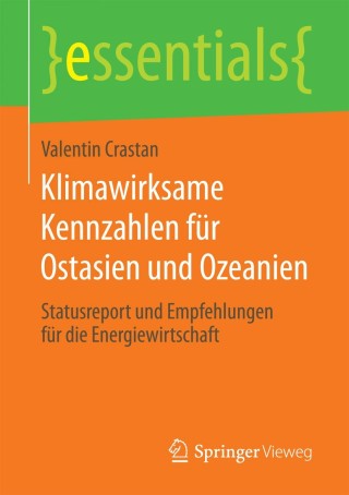 Omslagafbeelding: Klimawirksame Kennzahlen für Ostasien und Ozeanien 9783658206116