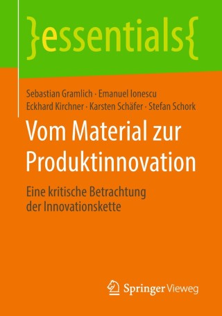 Cover image: Vom Material zur Produktinnovation 9783658206635