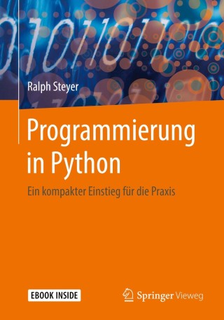 Cover image: Programmierung in Python 9783658207045