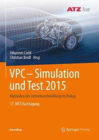 表紙画像: VPC – Simulation und Test 2015 9783658207359