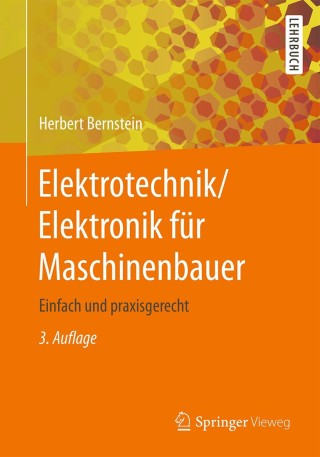 Cover image: Elektrotechnik/Elektronik für Maschinenbauer 3rd edition 9783658208370