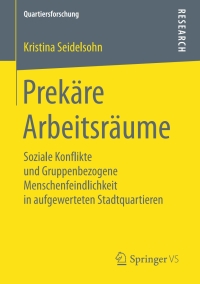 Imagen de portada: Prekäre Arbeitsräume 9783658208639