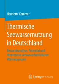 Immagine di copertina: Thermische Seewassernutzung in Deutschland 9783658209001