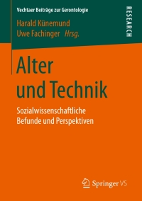 Cover image: Alter und Technik 9783658210533