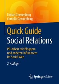Omslagafbeelding: Quick Guide Social Relations 2nd edition 9783658210724