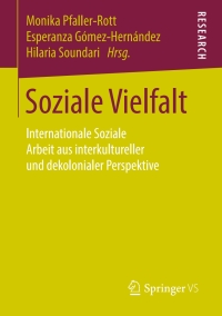 Cover image: Soziale Vielfalt 9783658210892