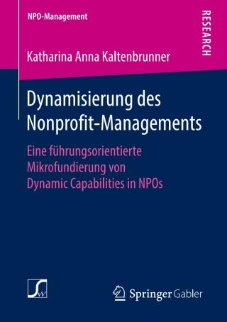 Titelbild: Dynamisierung des Nonprofit-Managements 9783658211257