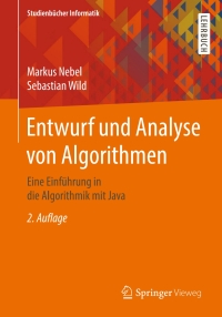 Imagen de portada: Entwurf und Analyse von Algorithmen 2nd edition 9783658211547