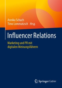 Cover image: Influencer Relations 9783658211875