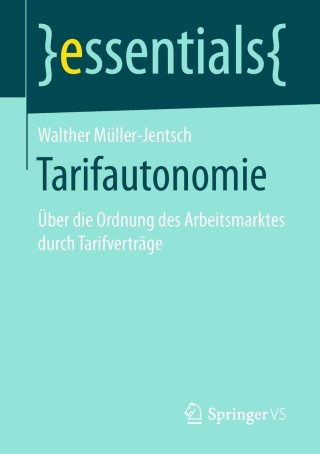 Cover image: Tarifautonomie 9783658212278