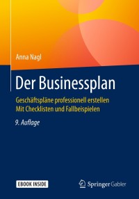 Cover image: Der Businessplan 9th edition 9783658213183