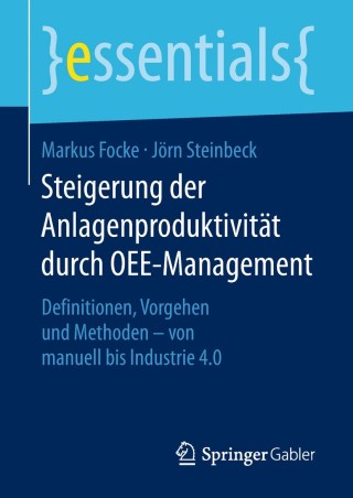 Cover image: Steigerung der Anlagenproduktivität durch OEE-Management 9783658214555