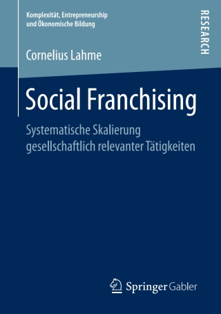 Cover image: Social Franchising 9783658215033