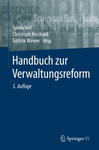 Imagen de portada: Handbuch zur Verwaltungsreform 5th edition 9783658215620