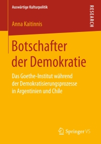 Titelbild: Botschafter der Demokratie 9783658215767