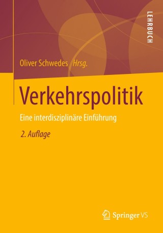Cover image: Verkehrspolitik 2nd edition 9783658216009