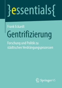 Cover image: Gentrifizierung 9783658217136