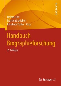 Cover image: Handbuch Biographieforschung 2nd edition 9783658218300