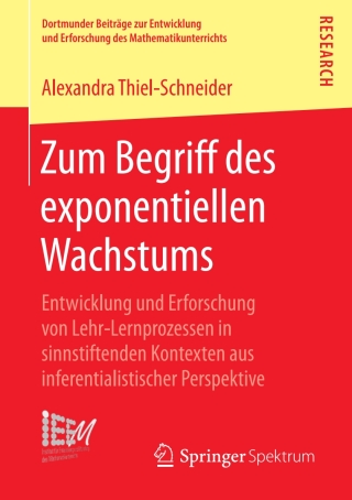 Imagen de portada: Zum Begriff des exponentiellen Wachstums 9783658218942