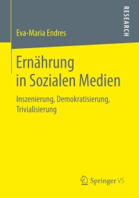 Imagen de portada: Ernährung in Sozialen Medien 9783658219871