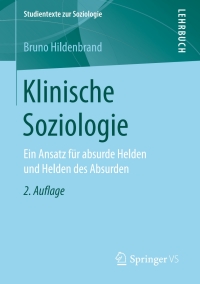 Imagen de portada: Klinische Soziologie 2nd edition 9783658220020