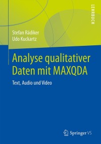 Cover image: Analyse qualitativer Daten mit MAXQDA 9783658220945