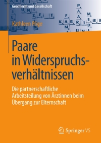 Imagen de portada: Paare in Widerspruchsverhältnissen 9783658223021