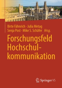 Cover image: Forschungsfeld Hochschulkommunikation 9783658224080