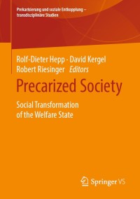 Cover image: Precarized Society 1st edition 9783658224127