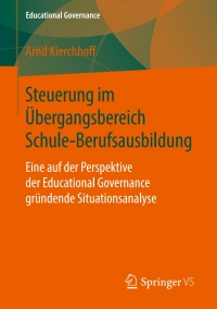 Immagine di copertina: Steuerung im Übergangsbereich Schule-Berufsausbildung 9783658224615