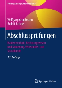 Cover image: Abschlussprüfungen 12th edition 9783658225513