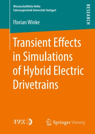 صورة الغلاف: Transient Effects in Simulations of Hybrid Electric Drivetrains 9783658225537