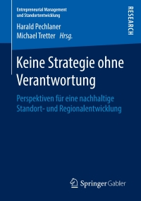 表紙画像: Keine Strategie ohne Verantwortung 9783658225568