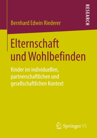 Omslagafbeelding: Elternschaft und Wohlbefinden 9783658225605