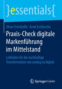 Omslagafbeelding: Praxis-Check digitale Markenführung im Mittelstand 9783658225964