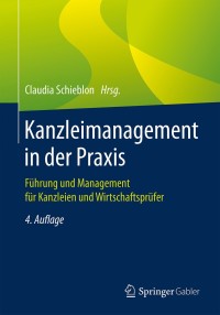 Cover image: Kanzleimanagement in der Praxis 4th edition 9783658226046