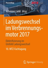 Cover image: Ladungswechsel im Verbrennungsmotor 2017 9783658226701