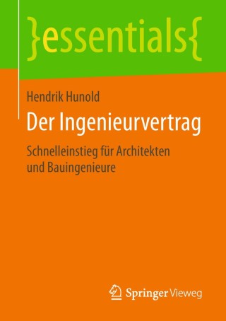 Omslagafbeelding: Der Ingenieurvertrag 9783658227012
