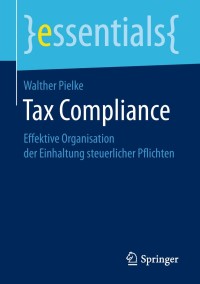 Cover image: Tax Compliance 9783658227296