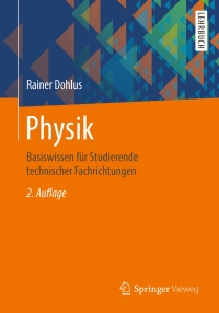 Imagen de portada: Physik 2nd edition 9783658227784