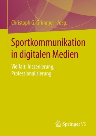 Cover image: Sportkommunikation in digitalen Medien 9783658228439