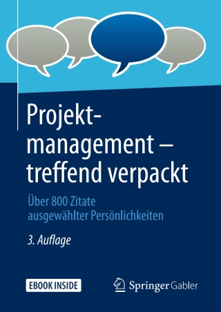 Cover image: Projektmanagement – treffend verpackt 3rd edition 9783658229672