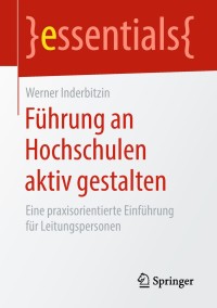 Immagine di copertina: Führung an Hochschulen aktiv gestalten 9783658231347