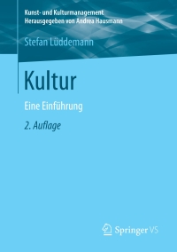 Omslagafbeelding: Kultur 2nd edition 9783658231361