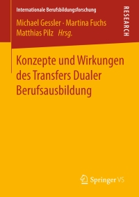 Immagine di copertina: Konzepte und Wirkungen des Transfers Dualer Berufsausbildung 9783658231842