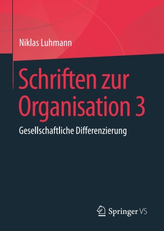 Immagine di copertina: Schriften zur Organisation 3 9783658232115