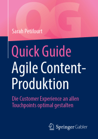 Imagen de portada: Quick Guide Agile Content-Produktion 9783658232658