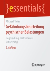 Cover image: Gefährdungsbeurteilung psychischer Belastungen 2nd edition 9783658232924
