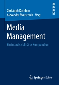 Cover image: Media Management 9783658232962